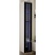 VIGO glass display cabinet '180' 180/40/30 white/black