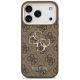 3. Guess 4G Big 4G Classic Logo Case for iPhone 17 Pro - Brown and Gold