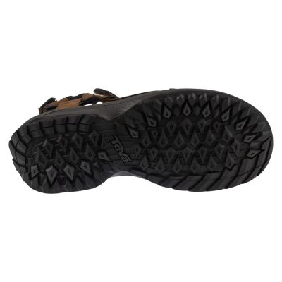 4. Teva M Terra Fi Lite Leather Sandal 1012072-BRN Brown 41.5