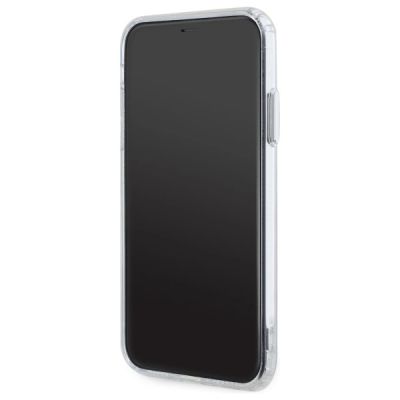 5. Karl Lagerfeld IML Metal Choupette Head MagSafe iPhone 11 Case - White