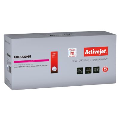 Activejet ATK-5220MN Toner (replaces Kyocera TK-5220M; Supreme; 1200 pages; red)