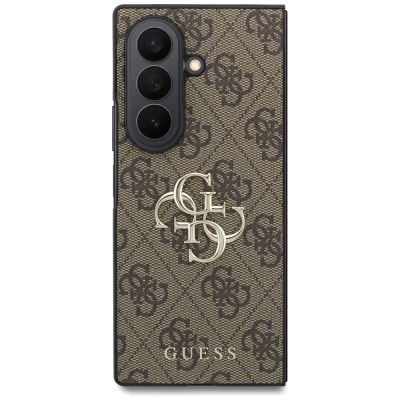 2. Guess Big 4G Logo Case for Samsung Galaxy Z Fold 8 Ultra - Brown