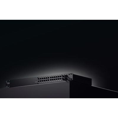 7. Teltonika SWM282 24p Managed L2+ Gigabit Ethernet Switch (10/100/1000) PoE Support Black
