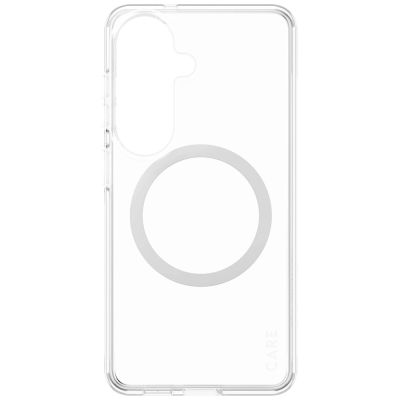 3. CARE by PanzerGlass Urban Explorer Transparent Case w. White Qi for Samsung Galaxy S26 - transparent