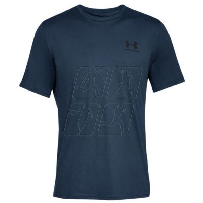 4. T-shirt Under Armor Sportstyle Left Chest SS M 1326799-408