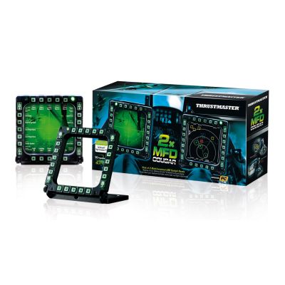 6. THRUSTMASTER MFD COUGAR 2960708 Cockpit Panel Kit (PC; Black)