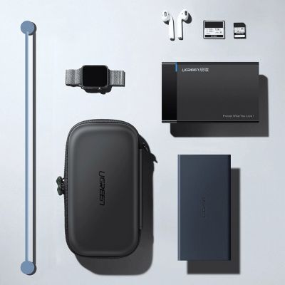 5. Ugreen case for HDD and accessories 16.5 x 9.5 x 4.5 cm black (40707)