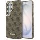 Guess 4G Script MagSafe Case for Samsung Galaxy S26 Ultra - Brown