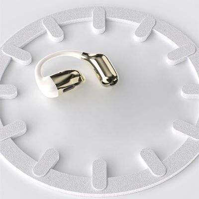 5. Dudao U4Pro Bluetooth universal over-ear headset for both ears - beige and gold