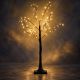 7. DECORATIVE TREE 150 LED 120 CM BLACK LUCA