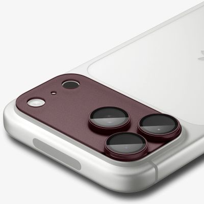 5. Spigen Optik Pro XL GLAS.TR EZ FIT Tempered Glass for iPhone 18 Pro Max - Dark Cherry
