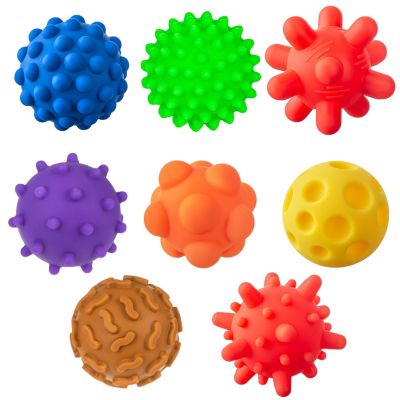 2. TULLO Sensory Balls Sensory Balls without holes, 8 pcs.