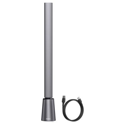 8. Baseus Smart Eye wireless LED desk lamp with battery 2200 mAh gray (DGZG-0G)