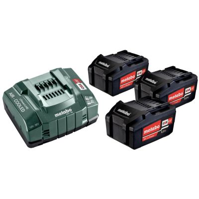 2. Metabo 685048000 Battery/Charger for Power Tools Battery and Charger Set