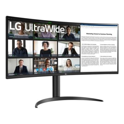2. LG 34WR55QK-B computer monitor 86.4 cm (34") 3440 x 1440 px Wide Quad HD Black
