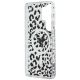 7. Guess IML Leopard Print Triangle MagSafe Case for Samsung Galaxy S26 Ultra - Black