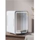 5. Mini fridge with LED makeup mirror ELLE 6L white