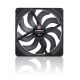 9. NOCTUA 140mm fan NF-A14x25 G2 PWM chromax black