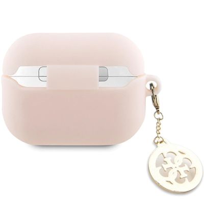 2. Guess GUAP23DSLGHDP AirPods Pro 2 cover pink/pink 3D Rubber 4G Diamond Charm