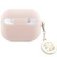 2. Guess GUAP23DSLGHDP AirPods Pro 2 cover pink/pink 3D Rubber 4G Diamond Charm