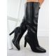 3. Jezzi ASA271-2 women's black high heel boots
