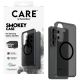 4. CARE by PanzerGlass Urban Explorer Smokey Case w. Black Qi for Samsung Galaxy S26 Ultra - Black