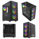 7. SAVIO NOCTIS FLOW RGB COMPUTER CASE