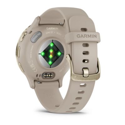 7. Garmin Venu 3S 41 mm Smartwatch, Beige