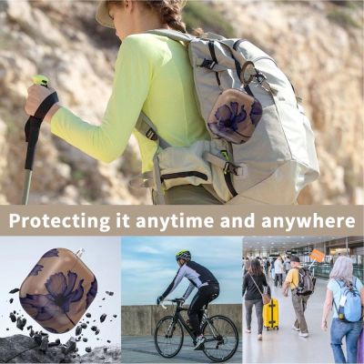 8. Tech-Protect Lamano case for AirPods 4 - brown and purple