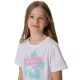 4. T-shirt for girls 4F F2938 white 4FJWSS26TTSHF2938 10S