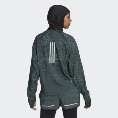 2. Adidas X-City Running Crewneck Jacket W HC6323