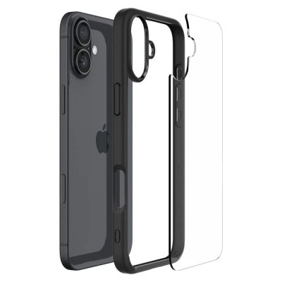 8. Spigen Ultra Hybrid iPhone 16 Case - Matte Black