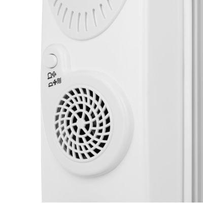 5. Oil-Filled Radiator Noveen OH1501 2500 Watt + 400 Watt Turbo Fan