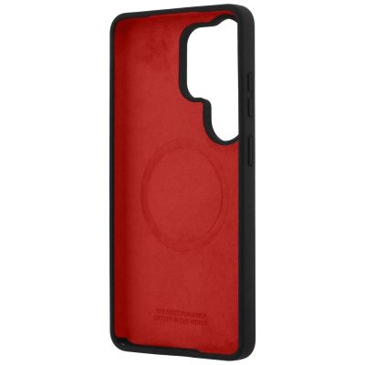 7. BMW M Silicone Tricolor Line MagSafe Case for Samsung Galaxy S26 Ultra - Black