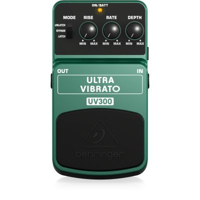 3. Behringer UV300 Effects Pedal Expression Pedal Green, Black