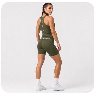 3. Women's ARMY GREEN COMBATWEAR Long Top | DBX Bushido