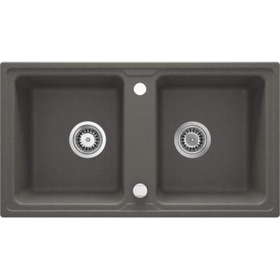 Granite sink, 2-bowl, ZQZ T203 5908212096581