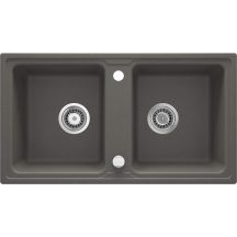 Granite sink, 2-bowl, ZQZ T203 5908212096581