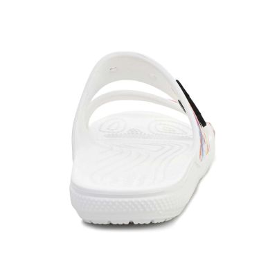 7. Crocs Classic Tie Dye Graphic Sandal W 207283-928 flip-flops
