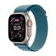 3. Apple Watch Ultra 3 (2025) 5G 49mm Natural Titanium Case with Alpine S Loop - Light Blue