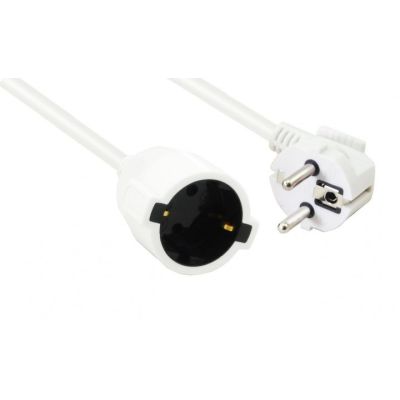 Helos 262881 Power Cable White 25 m