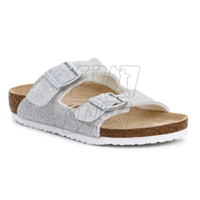 2. Kalpki Birkenstock Arizona Kids 1022230 Cosmic Sparkle White