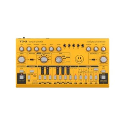 Behringer TD-3-AM Bassline Synthesizer Yellow