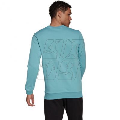 4. Adidas Essentials Big Logo Sweatshirt M H12163