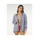 6. RIP CURL Women's Beach Days Pinstripe Shirt Blue