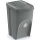 6. GARBAGE BINS 35 L SORTIBOX SET 4 PCS GREY STONE