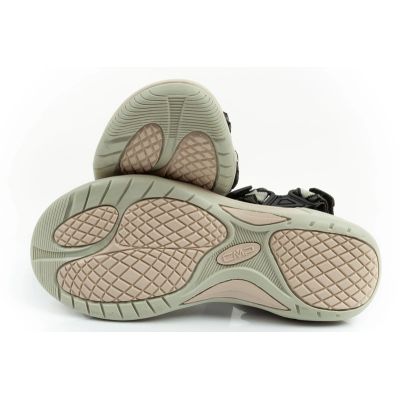 9. CMP Hamal women's sandals with Velcro fastening and trekking sole, green