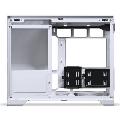 7. PHANTEKS XT V3 PC-Gehäuse, Mini-Gehäuse, mATX, Tempered Glass - inklusive 3x 120-mm-Lüfter, weiß