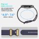 9. Spigen Nano Pop Strap for Apple Watch 40/41/42 mm - Navy Blue/Orange