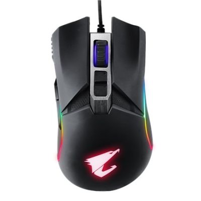 8. Gigabyte AORUS M5, Gaming Mouse, USB, Optical, Up to 16000 DPI